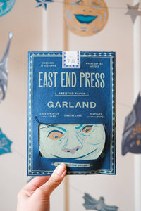 Man on the Moon Sewn Garland | East End Press