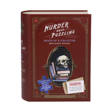 Load image into Gallery viewer, Murder Most Puzzling: Death of a Collector 500-Piece Puzzle | Chronicle Books