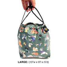 Load image into Gallery viewer, Splash Fabric | Large Cinch Bag