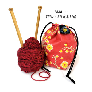 Splash Fabric | Large Cinch Bag