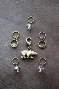 Winter Forest Stitch Markers | NNK Press