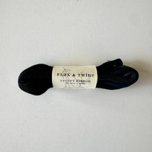 Load image into Gallery viewer, Velvet Ribbon 3/8” (3yds) | Flax &amp; Twine