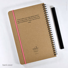 Load image into Gallery viewer, My Book of Faces Four-Panel Sketchbook | Inkello Letterpress
