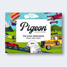 Load image into Gallery viewer, Hop-on-Board Pigeon letter pack | pigeonposted