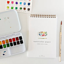 Load image into Gallery viewer, Spiral Watercolor Paper Pad | Emily Lex Studio