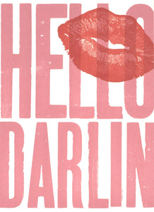 Hello Darlin’ Card | Hatch Show Print