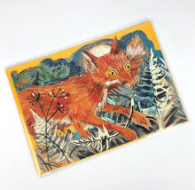 Load image into Gallery viewer, Fox Collage Card - Mark Hearld | Art Angels