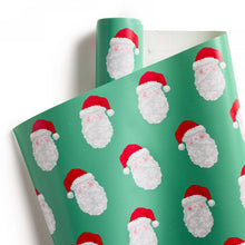 Load image into Gallery viewer, Vintage Santa Roll of Gift Wrap | E. Frances Paper