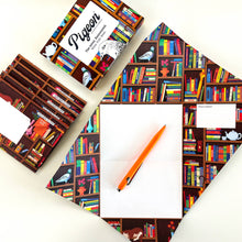 Load image into Gallery viewer, Bookstore Pigeon letter pack | pigeonposted