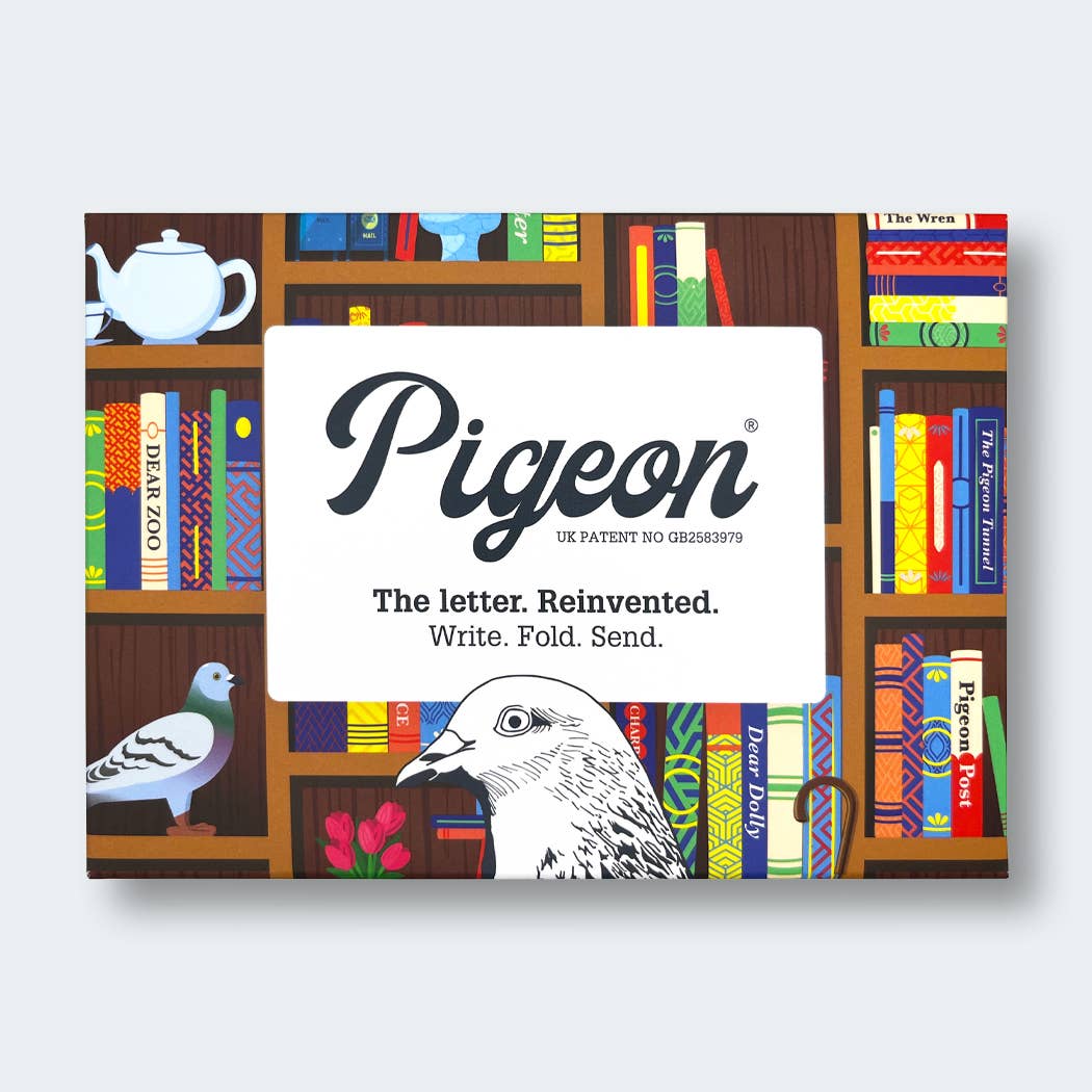 Bookstore Pigeon letter pack | pigeonposted
