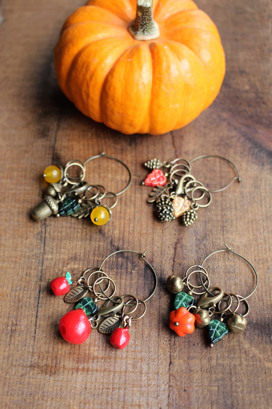 Autumn Harvest Stitch Marker Sets | NNK Press