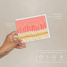 Load image into Gallery viewer, Candle Wishes Birthday Card | Seedlings
