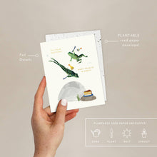 Load image into Gallery viewer, Party Frogs Birthday Card | Seedlings