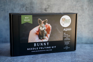 Bear Creek Felting | Rabbit Needle Felting Kit