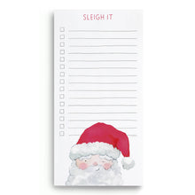 Load image into Gallery viewer, Sleigh It Santa Market Notepad | E. Frances Paper