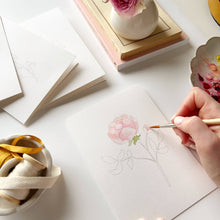 Load image into Gallery viewer, Garden Flowers Paintable Cards | Emily Lex Studio
