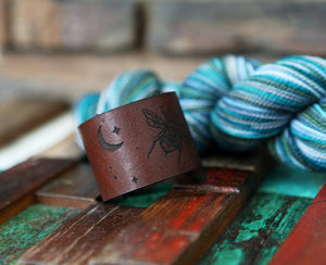 Bee & Moon Design and Bronze Stud | Sunrise Grove