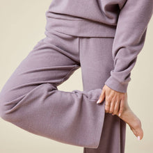 Load image into Gallery viewer, Softies | Vintage Velvet Raglan Crew Neck with Pintuck Wide Leg Pant