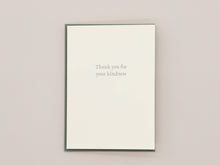 Load image into Gallery viewer, Thank You for Your Kindness Greeting Card | Goods for the Study