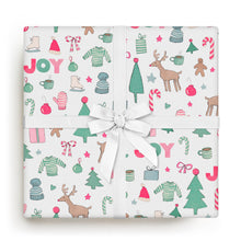 Load image into Gallery viewer, Merry Motif Roll of Gift Wrap | E. Frances Paper