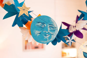Man on the Moon Sewn Garland | East End Press