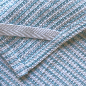 fort & field | 100% cotton lemon and check kitchen dishcloths - set of 2