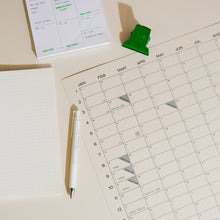 Load image into Gallery viewer, 2027 Yearly Wall Calendar Clay  | Case Study