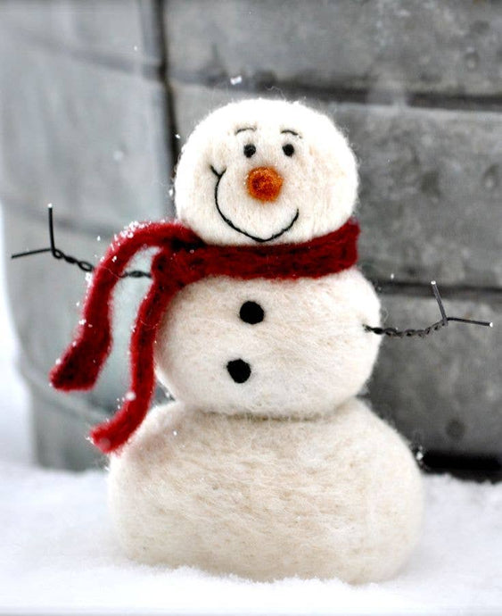 Bear Creek Felting | Snowman Needle Felting Kit