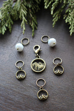 Load image into Gallery viewer, Winter Forest Stitch Markers | NNK Press
