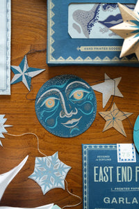 Man on the Moon Sewn Garland | East End Press