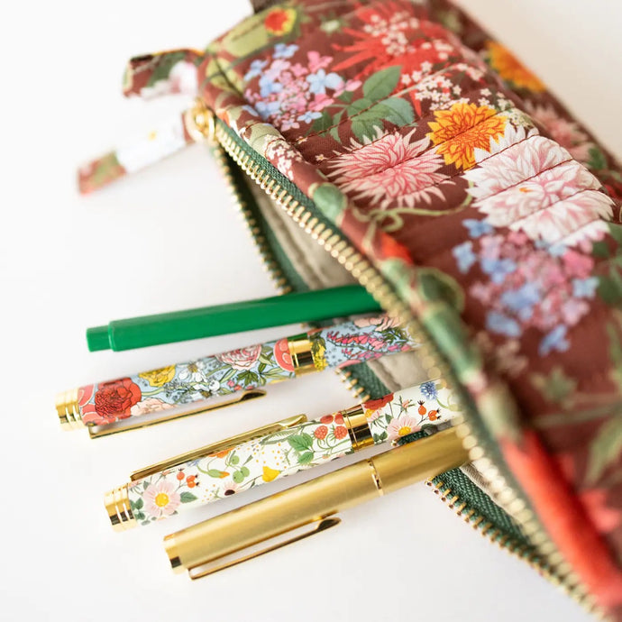 Botanica Paper Co. | Cotton Quilted Pencil Pouch