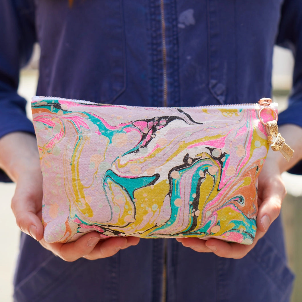 Love Mert | Marbled Pouches