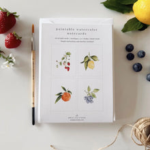 Load image into Gallery viewer, Paintable Notecards | Emily Lex Studio