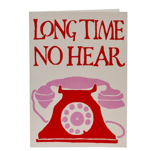 Cambridge Imprint | Card Long Time No Hear