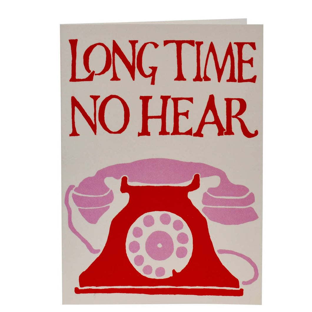 Cambridge Imprint | Card Long Time No Hear