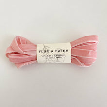 Load image into Gallery viewer, Velvet Ribbon 3/8” (3yds) | Flax &amp; Twine