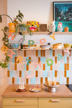 Load image into Gallery viewer, Bright Happy Birthday Sewn Garland | East End Press
