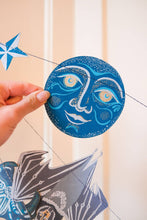 Load image into Gallery viewer, Man on the Moon Sewn Garland | East End Press