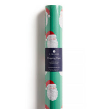 Load image into Gallery viewer, Vintage Santa Roll of Gift Wrap | E. Frances Paper