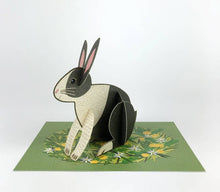 Load image into Gallery viewer, Pop-out Rabbit Card - Alice Melvin | Art Angels