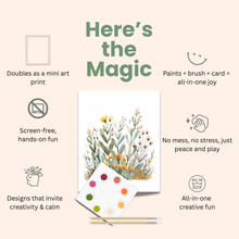 Load image into Gallery viewer, All in One Watercolor Prints/ Postcards : Abstract Flowers | Breathe People