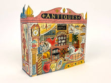 Load image into Gallery viewer, Antiques Shop 3D Card by Emily Sutton | Art Angels