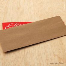 Load image into Gallery viewer, Happy Birthday Triangular Pennant Card | Inkello Letterpress