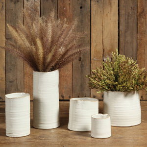 Bower Ceramic Vase (Large Wide) | HomArt