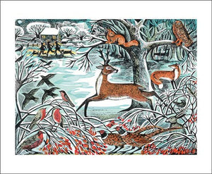 Winter Woodland Card - Angela Harding | Art Angels