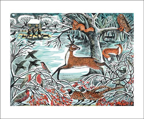 Winter Woodland Card - Angela Harding | Art Angels