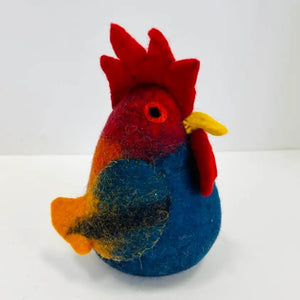 Felt Roosters | The Winding Road