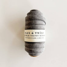 Load image into Gallery viewer, Velvet Ribbon 3/8" 10 Yards | Flax &amp; Twine