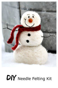 Bear Creek Felting | Snowman Needle Felting Kit