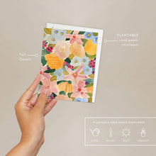 Load image into Gallery viewer, Floral Abundance Birthday Card | Seedlings